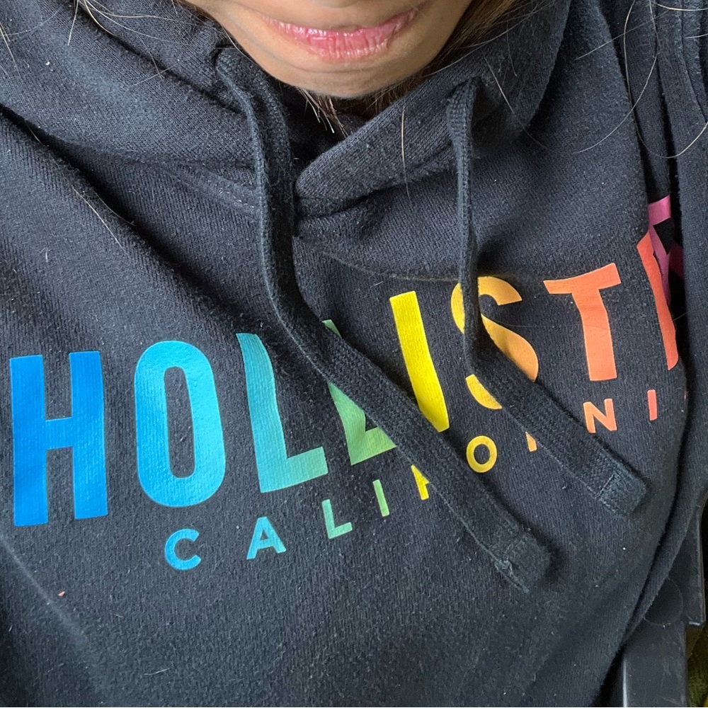 Small holister men’s hoodie